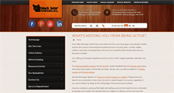 Desktop Screenshot of blackbearmedical.com
